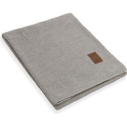 Knit Factory Jesse Plaid - Iced Clay - 160x130 cm