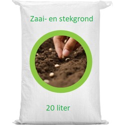 Zaai- en stekgrond aarde 20 liter - Warentuin Mix