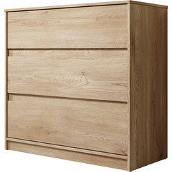 Meubella - Ladekast Cuarto - Eiken - 91 cm