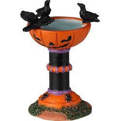 Jack-O-Lantern Birdbath Kerst