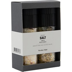 Nicolas Vahe Cadeaubox Organic Chilli salt & Wild garlic salt