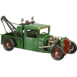 EEN BLIKKEN MODEL VAN EEN HOT ROD TAKELWAGEN