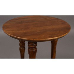 Dutchbone Cove Bijzettafel Rond 50 cm Mangohout
