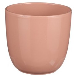 Tusca pot rond l.roze - h13xd13,5cm - Mica Decorations