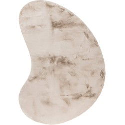 Heaven Soft Organisch - Fluffy Vloerkleed - Hoogpolig, 100% Polyester, Super Soft Touch - Licht Taupe- 160x230 CM