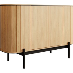 Meubella Dressoir Royale - Eiken - 124 cm