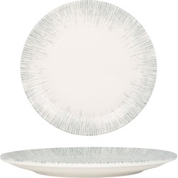 Bonna Dessertbord - Iris - Porselein - 21 cm - set van 6