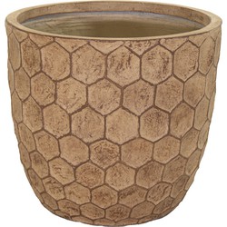 Yara Egg Pot Sand D39H38 cm bloempot