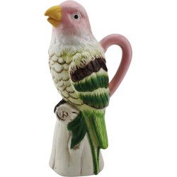 Vase - Bird- Dolomite- Pink-12*9*23cm