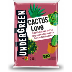Undergreen Cactus Love 2.5L - Biologische Potgrond voor Cactussen & Vetplanten