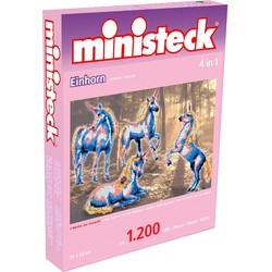 Ministeck Ministeck Eenhoorn 4-in-1 - 1200 stukjes