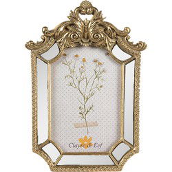 Clayre & Eef Fotolijst Goudkleurig Polyresin