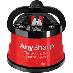 AnySharp Messenslijper Pro Metal - Metallic rood