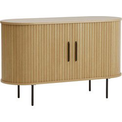 Dressoir Naturel Eikenhout - 120x45x76cm - Nola