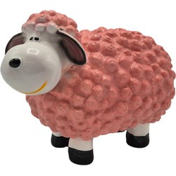 Tuinbeeld Schaap Roze 60cm