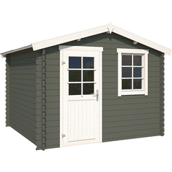 Blokhut Nina 275x275 Green Grey-Wit