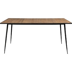 Dutchbone Pepper Eettafel Bruin 160X90