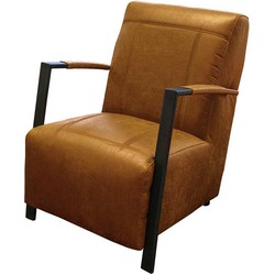 Fauteuil - Rosetta - stof Missouri cognac 03