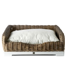 Riviera Maison Rustic Rattan Classic Dog Basket L