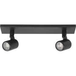 Highlight - Rain - Plafondlamp - GU10 - 40 x 9,5  x 12cm - Zwart