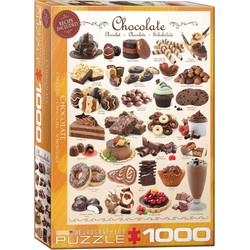 Eurographics Eurographics puzzel Chocolate - 1000 stukjes