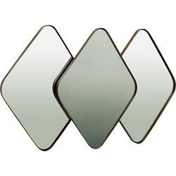 Clayre & Eef Spiegel Bruin IJzer