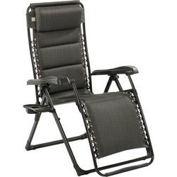 Travellife Barletta relax tuinstoel - donker grijs
