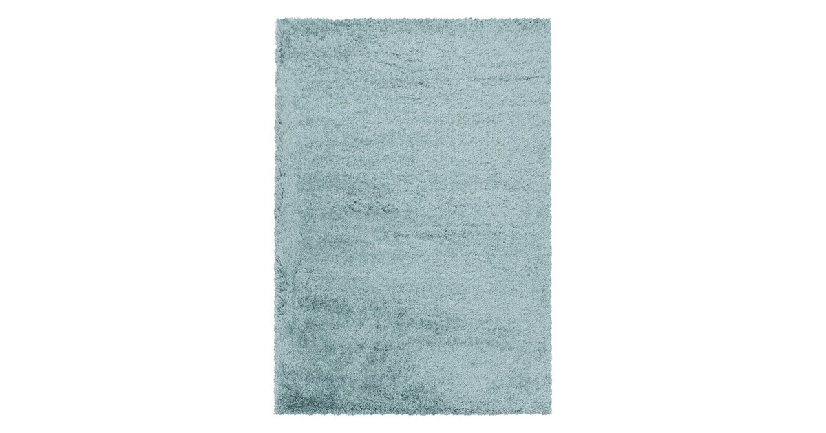 Tapijtenloods Pearl Soft Hoogpolig Vloerkleed Blauw - 240x340 CM