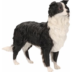 Border Collie decoratie beeldje 14 cm - Beeldjes