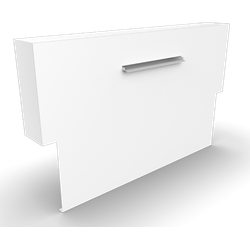 Cascadi Aluminium Watervalelement (op vijver) Lengte: 1250 Breedte: 250 Hoogte: 1600