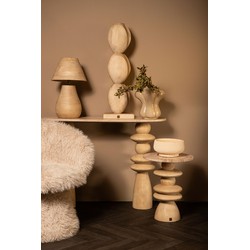 PTMD Deco Object Kodey - 25x20x80 cm - Hout - Naturel