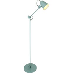Anne Light and home vloerlamp Dolphin - groen - metaal - 28 cm - E27 fitting - 1325G