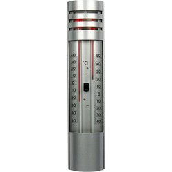 Talentools thermometer min/max voor in kas - metaal - 32 cm - Buitenthermometers