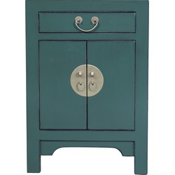 Fine Asianliving Chinees Nachtkastje Pine Green - Orientique Collectie