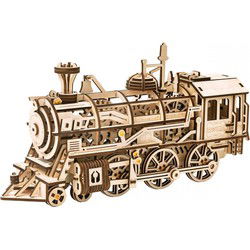 Robotime Locomotief hout DIY Modelbouw Knutselen