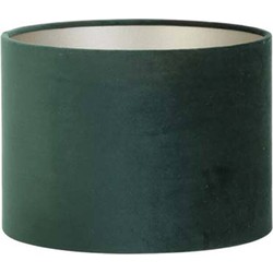 Light & Living - kap - Velours - groen - textiel - Ø 30cm - E27 - 2230051