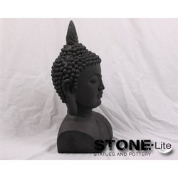 Boedhha hoofd h62,5 cm II Stone-Lite - stonE'lite