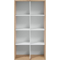 Boekenkast met 8 vakken - L72 cm