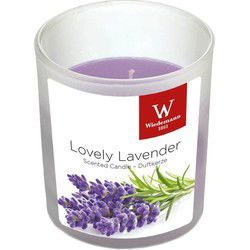 Trend Candles Geurkaars - in glas - Lavendel aroma - 8 uren - geurkaarsen