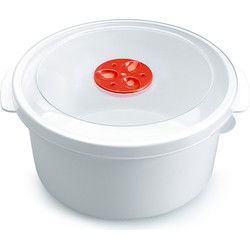 PlasticForte Magnetron bakje - 2L - voedsel opwarmen - 22x20x10 cm - Magnetronbakken