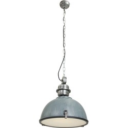 Industriële Hanglamp Bikkel Grijs