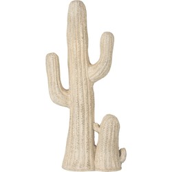  J-Line Decoratie Cactussen Groot Klein - Beige