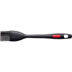 Brund Siliconen Borstel 27 cm Zwart/Rood