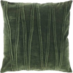 Unique Living - Kussen Milly 45x45cm Winter Green