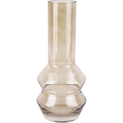 Vaas Blush - Glas Honingbruin - Large - 13x30cm