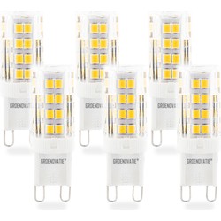 Groenovatie G9 LED Lamp 4W Dimbaar Warm Wit 6-Pack