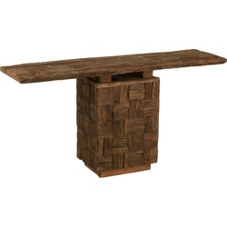 J-line - Console Woody Hout Naturel - 150x40x75cm