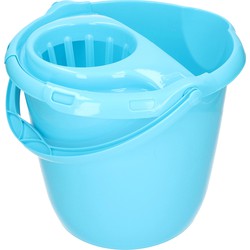 Plasticforte Dweilemmer - 15 liter - blauw - mopemmer - 38 cm - Emmers