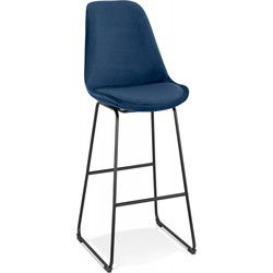 BULLY barkruk 48x55x119 cm Blauw