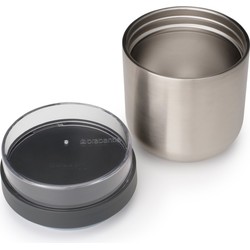 Make & Take thermos lunchbeker 0,5 liter Dark Grey - Brabantia